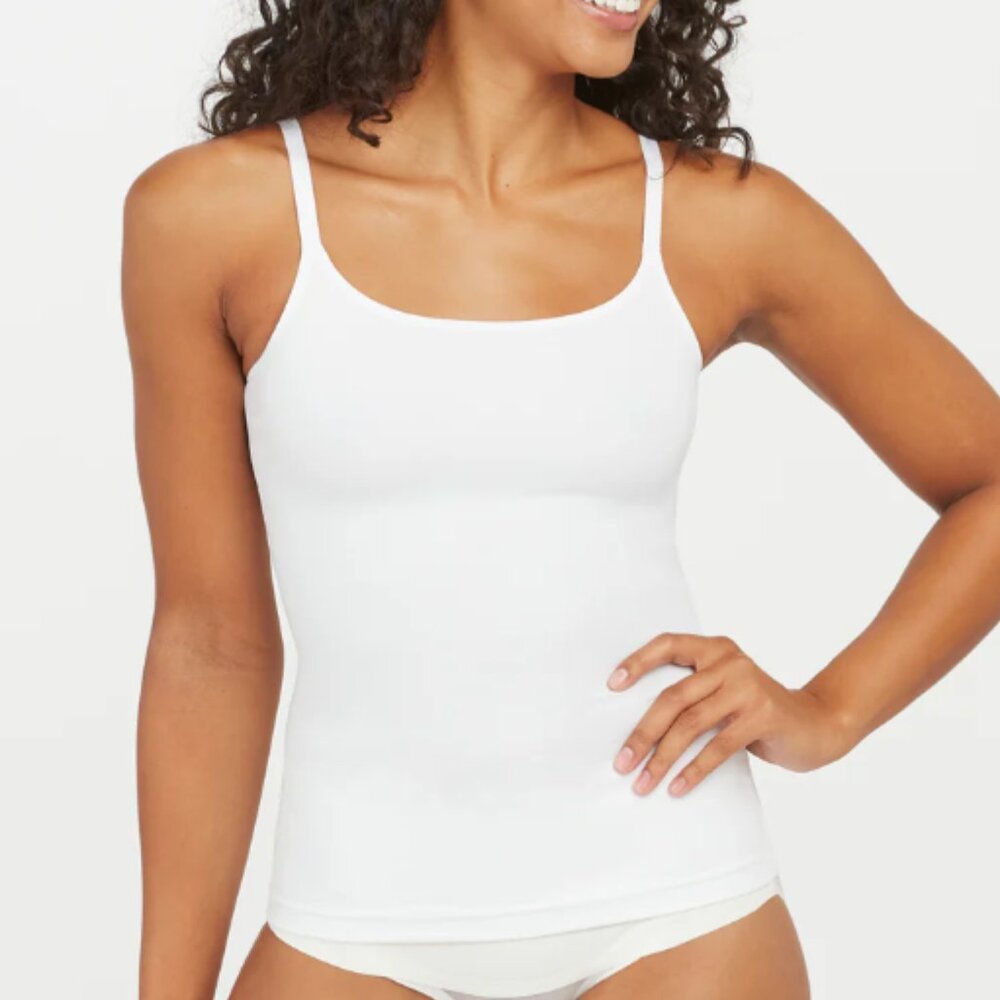 NWT  SPANXsmooth™ Socialight Cami, White, S
